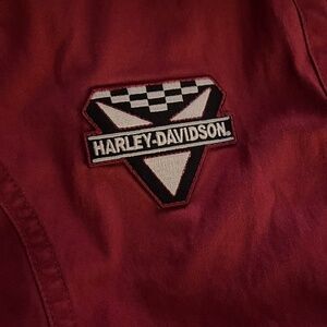 Harley Davidson Button Up